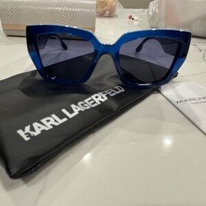Karl Lagerfeld Royal Blue Women's Sunglasses